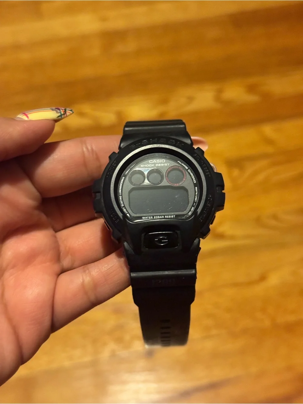 Casio Black Digital G-Shock Style Watch